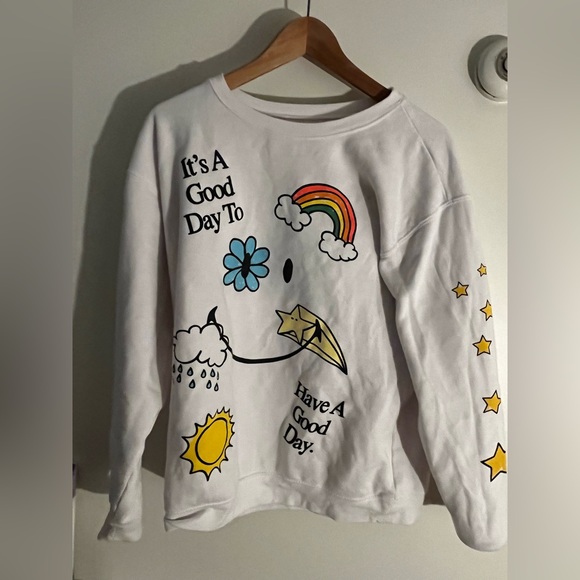 PacSun Other - PACSUN SMILES MAKE THE WORLD GO ROUND SWEATSHIRT